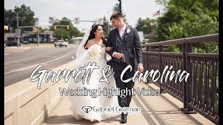 Carolina amp Garretts Wedding Highlight [upl. by Arbua]