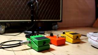 Boss PH 3 vs MXR Phase 90 [upl. by Kcirddet]