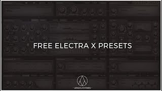 Free Electra X Presets  Trap ElectraX VST  Logic Pro X  Beat Making 2018 [upl. by Tyree]