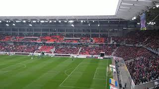 Badnerlied im EuropaPark Stadion SC Freiburg gegen Greuther Fürth [upl. by Atniuq571]