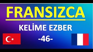 FRANSIZCA KELİME EZBER46 [upl. by Marbut]