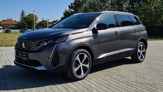 Peugeot 5008 Allure Pack 20 BlueHDi 180 EAT8 Platinum Grey [upl. by Acirretal]