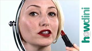 Red lips tutorial  How to apply red lipstick [upl. by Katerina]