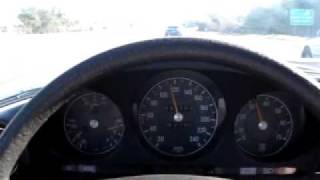 1972 Mercedes 350SL 4speed drive on freeway [upl. by Rufus670]