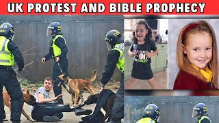 EndTime Events  UK protests and Bible prophesy [upl. by Ahseikal146]