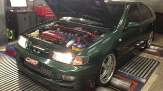 CRD custom tuned SR20 turbo N15 Nissan Pulsar SSS [upl. by Namyaw146]