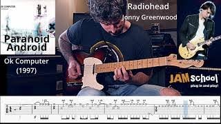 Radiohead Paranoid Android Jonny Greenwood Guitar Solo [upl. by Tila]