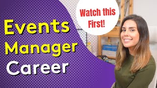 EVENTS MANAGER CAREER  What to Know Before Choosing this Career [upl. by Wylie404]