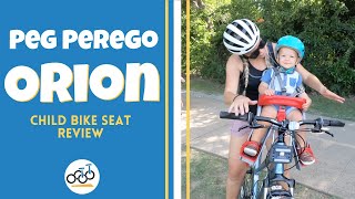 Peg Perego Orion Bike Seat amp Installation Review [upl. by Prichard413]