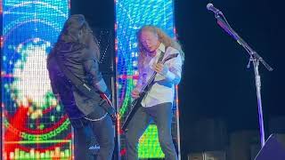 Hangar 18 by Megadeth Live  2021 Metal Tour of the Year Albuquerque NM [upl. by Rap605]