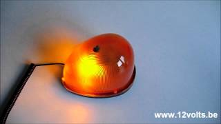 GYROPHARE LED GOUTTE DEAU ORANGE [upl. by Ominorej670]