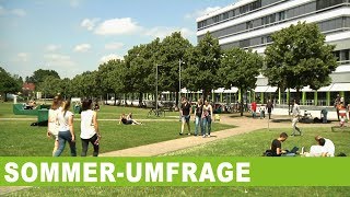 SommerUmfrage  Campus TV Uni Bielefeld Folge 117 [upl. by Killoran707]