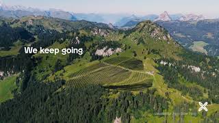 First alpine solar plant in the canton of Schwyz [upl. by Ragan]