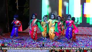 Pinga Bollywood Dance Song Performance by Shree Venkatesh International School amp JrCollege students [upl. by Nilrac]