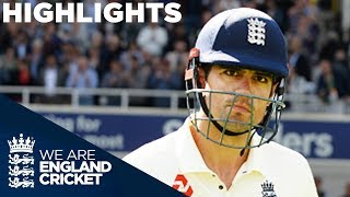 India Dominate Despite Cook’s 71  England v India 5th Test Day 1 2018  Highlights [upl. by Yedarb]