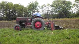 Rotavating the allotment ready for planting potatoes [upl. by Iroak]