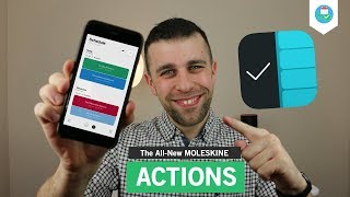 Moleskine Actions Task Management App  Review 10 [upl. by Marcille]