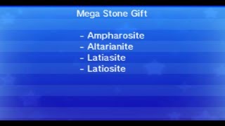 Pokemon Sun amp Moon  How To Get AmpharositeAltarianiteLatiasiteLatiosite Mystery Gift Event [upl. by Bridie]