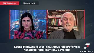 LEGGE DI BILANCIO 2025 FRA NUOVE PROSPETTIVE E quotSACRIFICIquot  PISCINA INTV CINGOLANI  231024 [upl. by Lucian374]