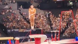 Coline Devillard FRA  Vault Qualifications  Paris World Cup 2023 [upl. by Yrreiht]