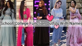 SchoolCollege function outfit ideas with namesSchool College farewell outfits with names for girls [upl. by Ruffi754]