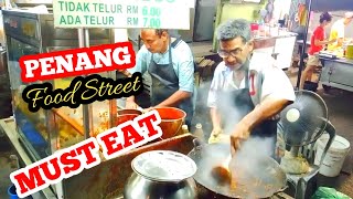 Best Food in PENANG MALAYSIA  Penang Street Food Low Budget [upl. by Shepperd]