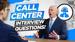 CALL CENTER Interview Questions amp ANSWERS How to PASS a Call Centre Job Interview [upl. by Lymann852]