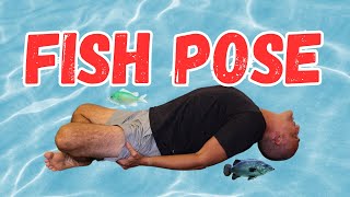 How to Fish Pose  Ashtanga Yoga for Beginners [upl. by Anaj370]