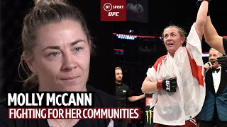 Molly McCann on being an LGBTQ pioneer and why gay fighters cant come out [upl. by Rialcnis]