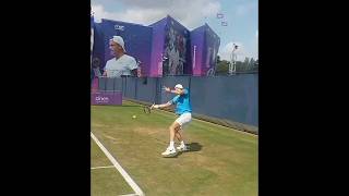 Grigor Dimitrovs Forehand Up Close atp tennis forehand [upl. by Kcirderf]