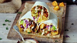 The Best Vegan BREAKFAST BURRITOS  My Favorite Recipe [upl. by Aihtak]