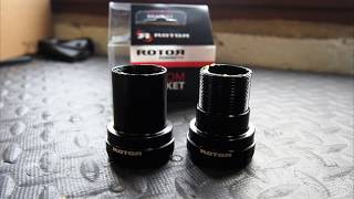 Rotor BB30  24mm Road Bottom Bracket Conversion [upl. by Cece]