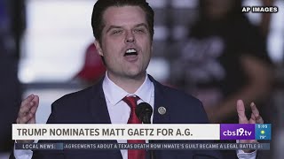 Trump wants Matt Gaetz as US Attorney General [upl. by Nwahsyd]