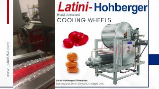 LatiniHohberger Cooling Wheels Confectionery processing wwwLatiniUSAcom [upl. by Krik]