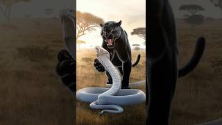 Black Panther Vs White Animals liontigerelephant [upl. by Einafpets]