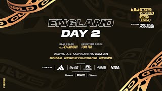 FeWC24ftFM  Manager Stream England 1  Day 2 [upl. by Shani471]