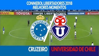 Melhores Momentos  Cruzeiro 7 x 0 Universidad de Chile  Libertadores  26042018 [upl. by Sharia]