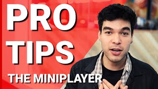 How to use the Miniplayer to watch and browse at the same time  Pro Tips from TeamYouTube [upl. by Daphne]