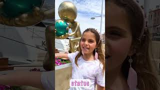 Famous Statue in St Tropez France travelvlog topratedchannel [upl. by Essinger953]