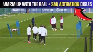 🎯Warm Up with the ball  SAQ Activation Drills  PSG Training [upl. by Duyne388]