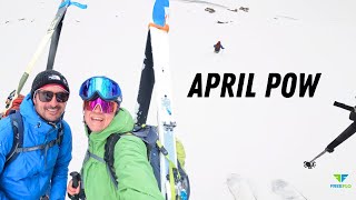 Skiers are missing a trick APRIL POWDER SKIING in Sainte Foy Tarentaise French Alps [upl. by Chastain]