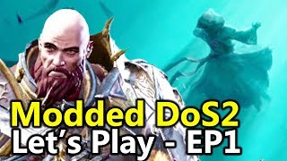 Walter The Holy Fire Paladin  1 Divinity Original Sin 2 Dos2 Modded Lets Play [upl. by Nyrek]