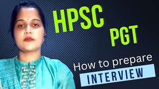 Hpsc pgt Interview shorts  Hpsc pgt teacher 2024  How to Crack teacher interview [upl. by Rashida]