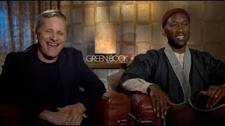 GREEN BOOK interviews  Mahershala Ali Viggo Mortensen Peter Farrelly [upl. by Torhert327]