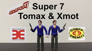 GI Joe Super 7 Reaction Tomax and Xamot 2pack [upl. by Shurlock997]