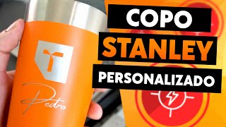 COMO GRAVAR A LASER COPO STANLEY PERSONALIZADO  TRANSLASER [upl. by Dotson]