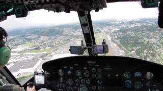 Bell 210 Huey helicopter Autorotation [upl. by Iam910]