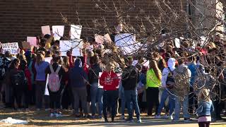 North High School National Walkout [upl. by Haisej]