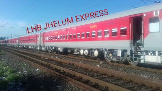 LHB COACHES of  11077 Pune  Jammu Tawi Jhelum Express With PUNE WAP7 [upl. by Seugirdor]