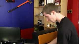 nerdytec COUCHMASTER Ultimate PC Gaming Accessory Unboxing amp First Look Linus Tech Tips [upl. by Dilan]